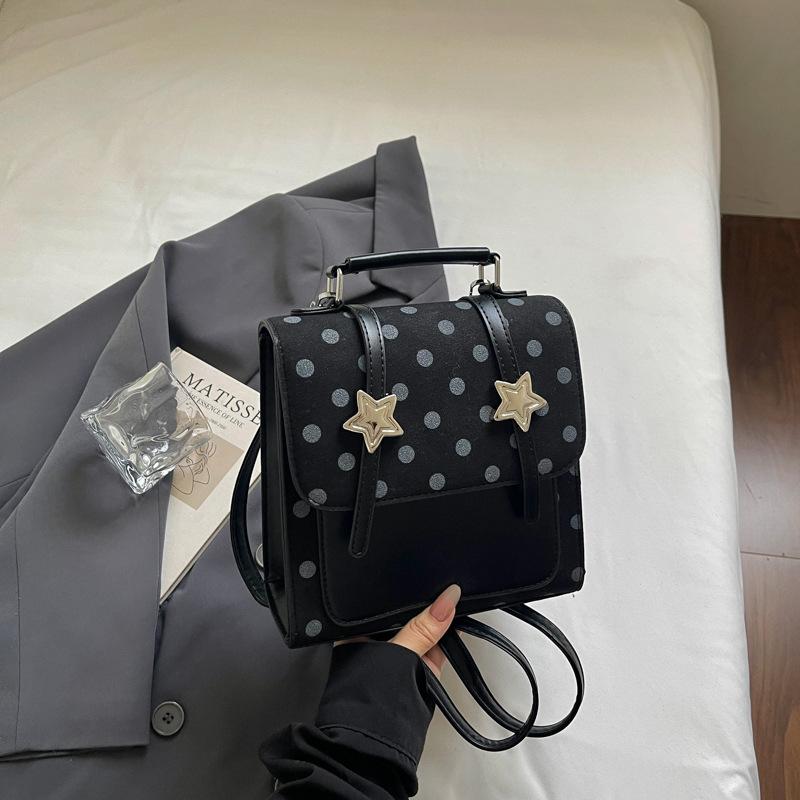 Schoolbag1011 Summer New Fashion Casual Women's Bag Texture Simple Personality Backpack Niche Foreign Style Backpack Women