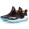 Li Ning Storm 2020 Basketball Shoes Men's Mid Top Black Blue ABPQ045-1