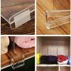 Closet Shelves, Shelf Dividers, Clear Acrylic Shelf Divider for Closets Wardrobe