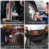 Oxford Cloth Tool Pouch Organizers Belt Storage Apron with Adjustable Strap, for Organizing Tool Plumbing Carpentry Work