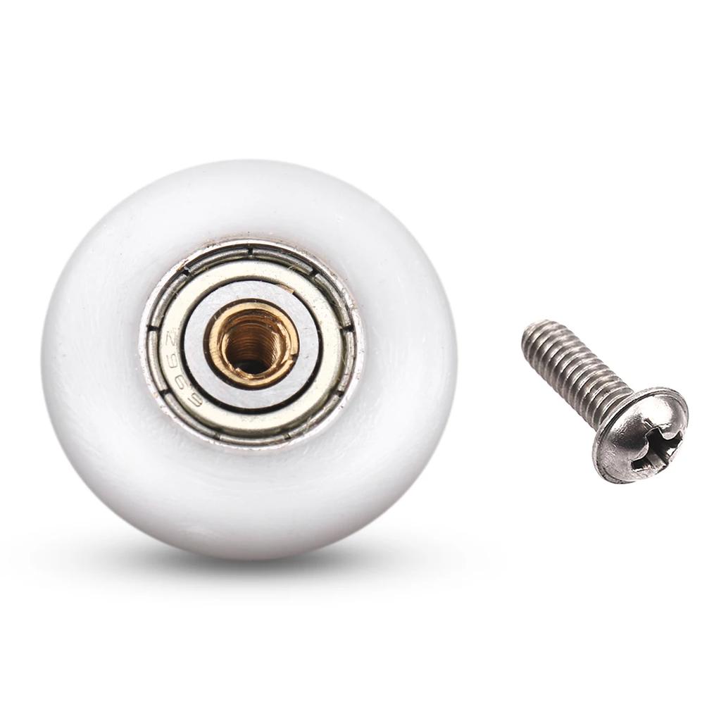 4pcs/set Durable Roller Shower Rooms Cabins Pulley Shower Room Roller /Runners/Wheels/Pulleys Diameter 19mm/23mm/25mm/27mm