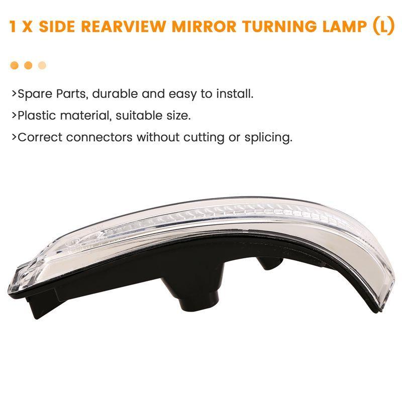 Powerful For Cruze J300 2009 - 2015 Car LED Rear View Mirror Light Turn Signal Light