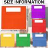 3 Tasche Tasche per Sedie per Aule 1 Slot per Biglietto da Visita Tessuto Oxford Tabella Tascabile Facile da Pulire Resistente Borse per Sedie Aule