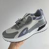 Nouvelles chaussures en cuir pour hommes printemps et automne chaussures de sport décontractées de course légères chaussures de course à plateforme décontractées