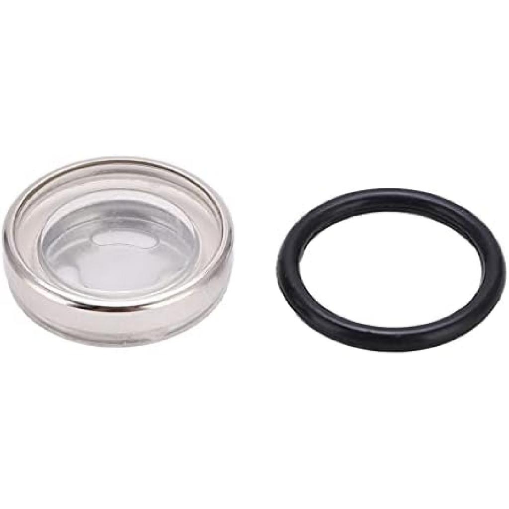 Universal Motorcycle Brake Master Cylinder Reservoir Sight Glass Front Rear Replacement for (18mm)