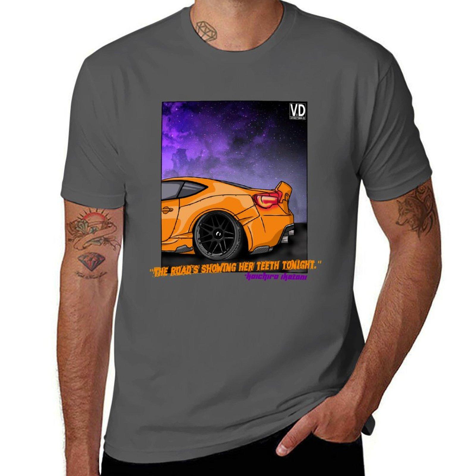 

Galaxy orange T-Shirt t shirts for man slim fit funny t shirts cotton man t shirts high quality luxury brand T-Shirt 4XL
