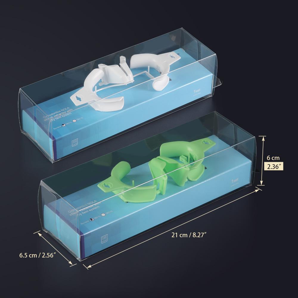 Ouvre-bouche dentaire avec aspirateur de salive Autoclave Orthodontique Nola Lip Cheek Rétracteur de laboratoire réglable Système de champ sec