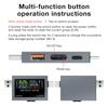 Type-C USB Tester Voltmeter Ammeter DC4.5~50V Digital Voltage Current Power Meter Cell Phone Charging Battery Capacity Detector