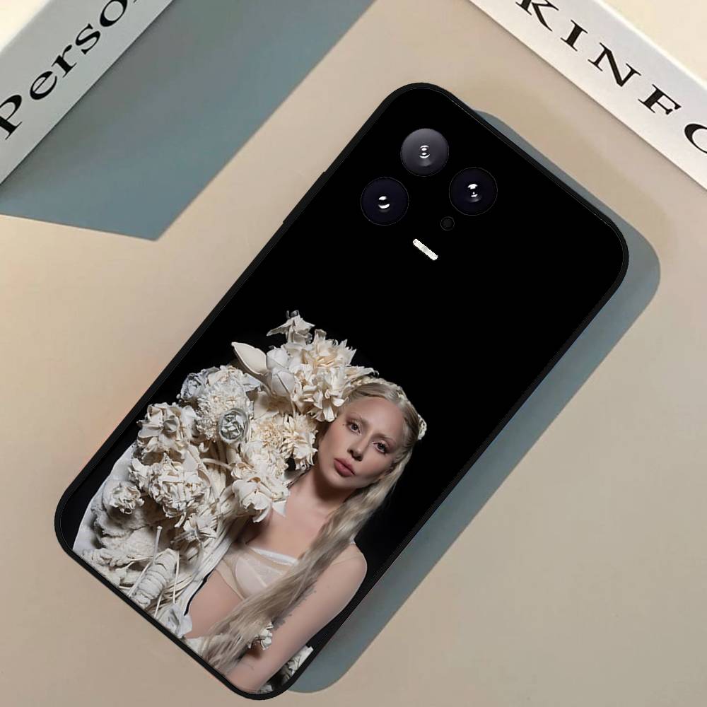 Singer A-Lady Gaga-S Phone Case For Xiaomi 11 12 Redmi Note 11 5G 8T 9A 9 10T Note8Pro Note9 12SUltra Black Case