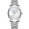 CHENXI Couple Watches Men's Quartz Watch with Date Stainless Steel Strap Water-Resistant Business Casual Style Ideal Couple Gift