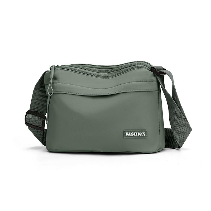 Sac bandoulière en nylon grande capacité pour femmes 3 poches principales compartimenté sac à main d'épaule pour mères shopping