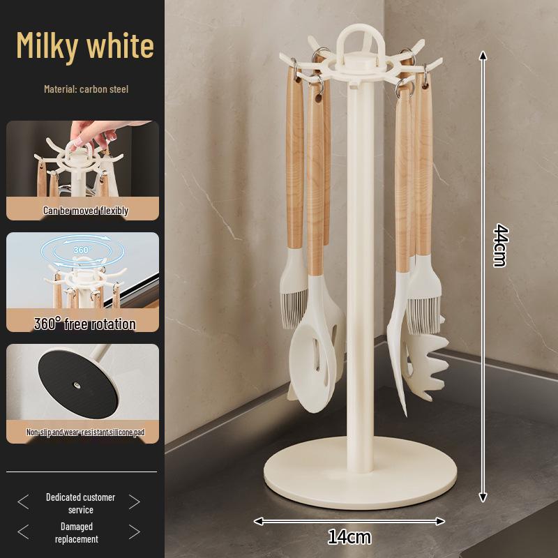 

Вращающийся держатель для кухонных крышек и утвари