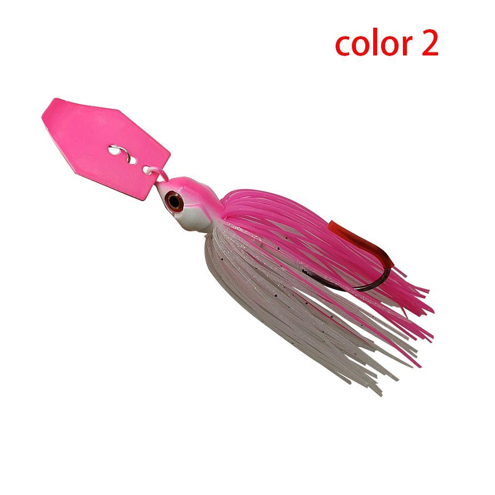 Soft Chatter Bait Spinner Bait Wobbler Weedless Fishing Lure  For Bass Pike Walleye Fish