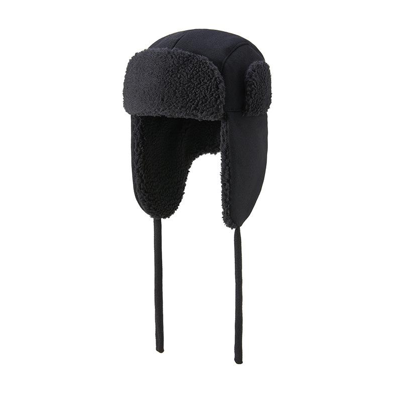 Autumn and Winter New Outdoor Windproof Warm Comfortable Piled Thickened Winter Ear Protection Cold Can Be Worn by Men and Women