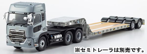 Kyosho Original UD Quon GW 6 x 4 Tractor Silver Finished Product 1/43
