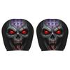 2Pcs Exaggerated Car Pillowcase Cartoon Car Seat Headcover  Halloween Christmas Holiday