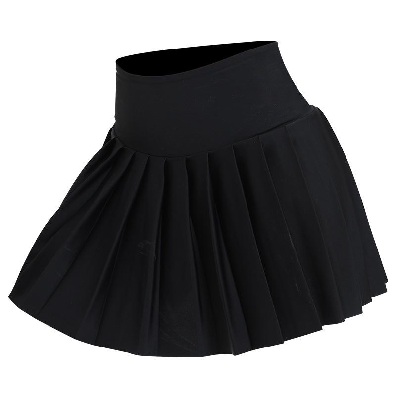 Pleated Anti-Exposure Sports Skirt for Running, Yoga, Golf & Tennis