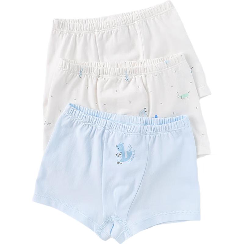 Goodbaby Boys  5A Antibacterial Pure Cotton Boxer Briefs 3-Pack 090