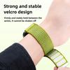 For Samsung Galaxy Watch Ultra (2025) 47 mm / Ultra 47 mm Klokkereim Todelt Borrelås Vevd Nylon Håndleddsstropp