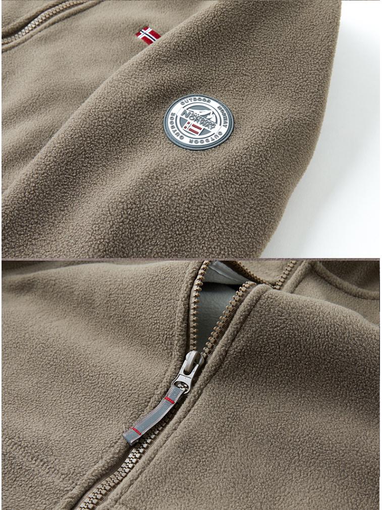 Unisex Sherpa Fleece Hooded Jacket: Warm, Thick, Casual Fashion for Autumn & Winter.