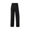 Li Ning Sports Lifestyle Series Solid Color Simple Comfortable Versatile Casual Pants Women Bottoms Black AYKU926-1