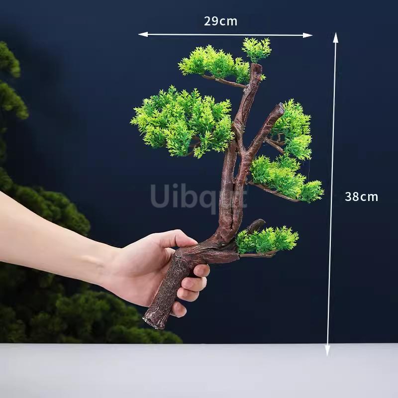 Sashimi Swing Plate Pine Tree Decorative Plate Cold Dishes from Huacao Hotel Dish Plate Embellish Flowers Seafood Pose Making