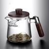 Heat-Resistant Glass Teapot with Integrated Filter