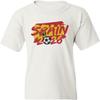 Spain Tribute Flag Graphic - 2026 Soccer Fans Youth Unisex T-Shirt