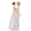 Topper divertenti per torta nuziale Bambole Romantici Sposi Figure Stand Topper Decorazioni Forniture Sposarsi Statuetta in Resina