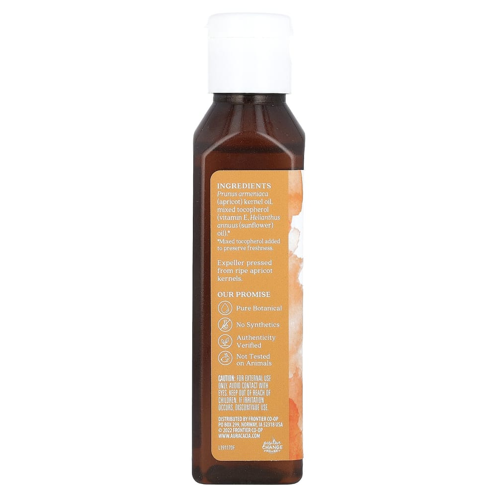 Aura Cacia Apricot Kernel Skin Care Oil 118ml (4 fl oz)
