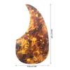 Guitar Pickguard Scratch Plate Self-Adhesive Pickguard Sticker Guard Plate Replacements for Cool Acoustic Guitar Parts