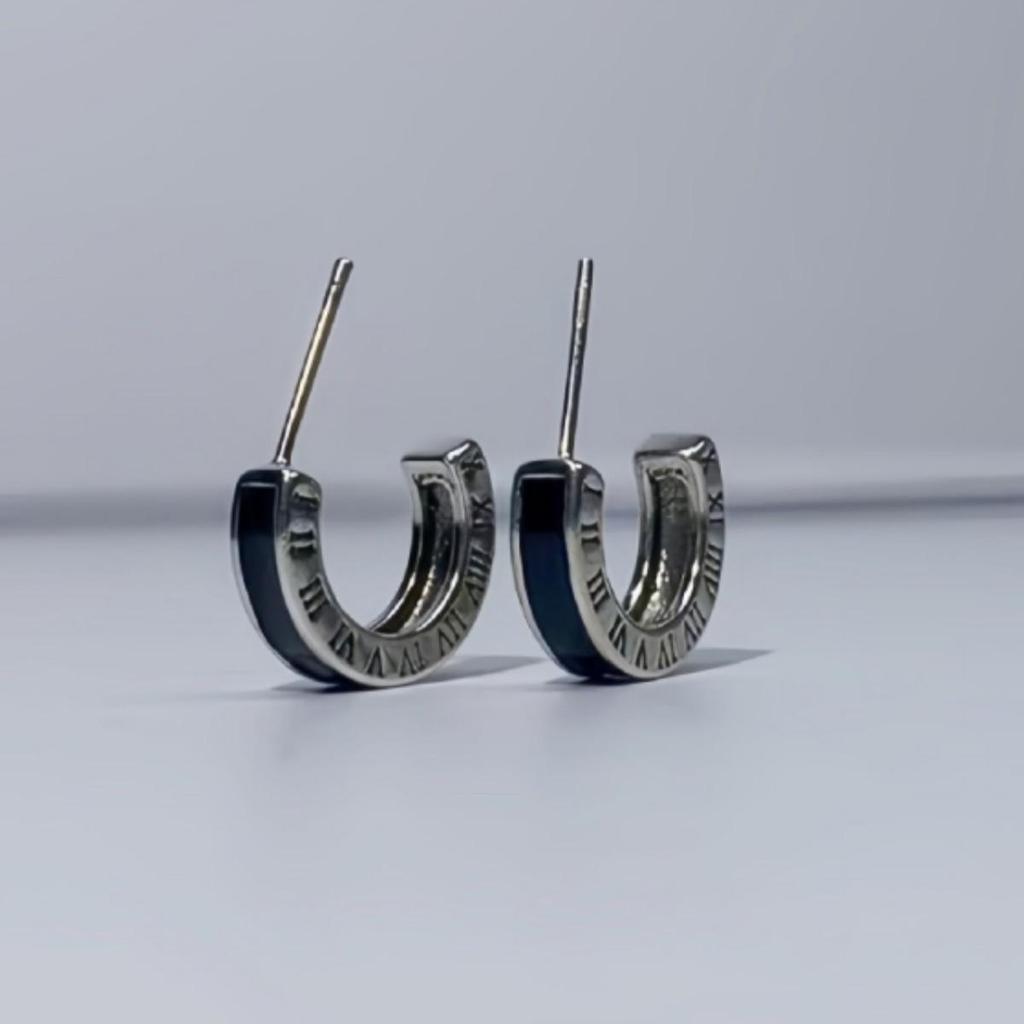 High-End Black Earrings for Women: Unique, Simple Spring Studs