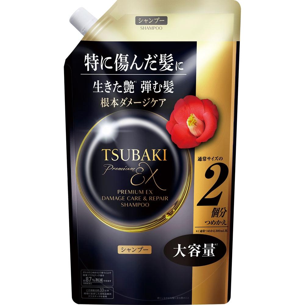 Tsubaki Premium Ex Уход за красотой   Шампунь для восстановления 600 мл Fine To Day