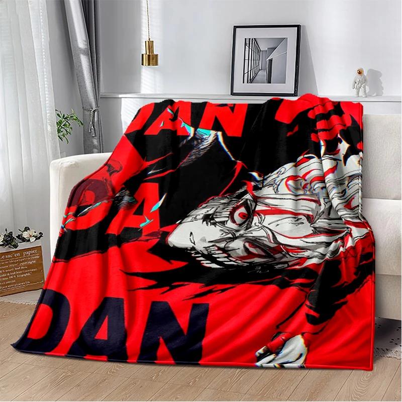 DAN DA DAN 29 Style Cartoon Anime Blanket,Soft Throw Blanket for Home Bedroom Bed Sofa Picnic Travel Office Cover Kid Gift HD