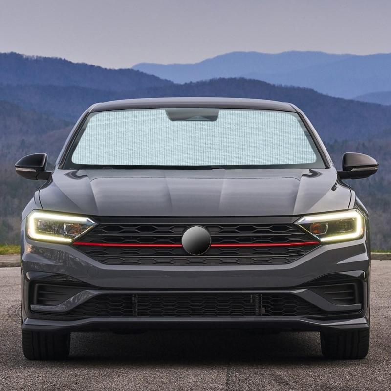 Car Sunshades UV Protection For Volkswagen Jetta A7 2019-Present Curtain Sun Shade Visor Front Windshield Protector Accessories