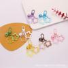 Star Bell Pendant Cute Keyring Hollow Star Charm Keychain Bag Pendant Keyholder