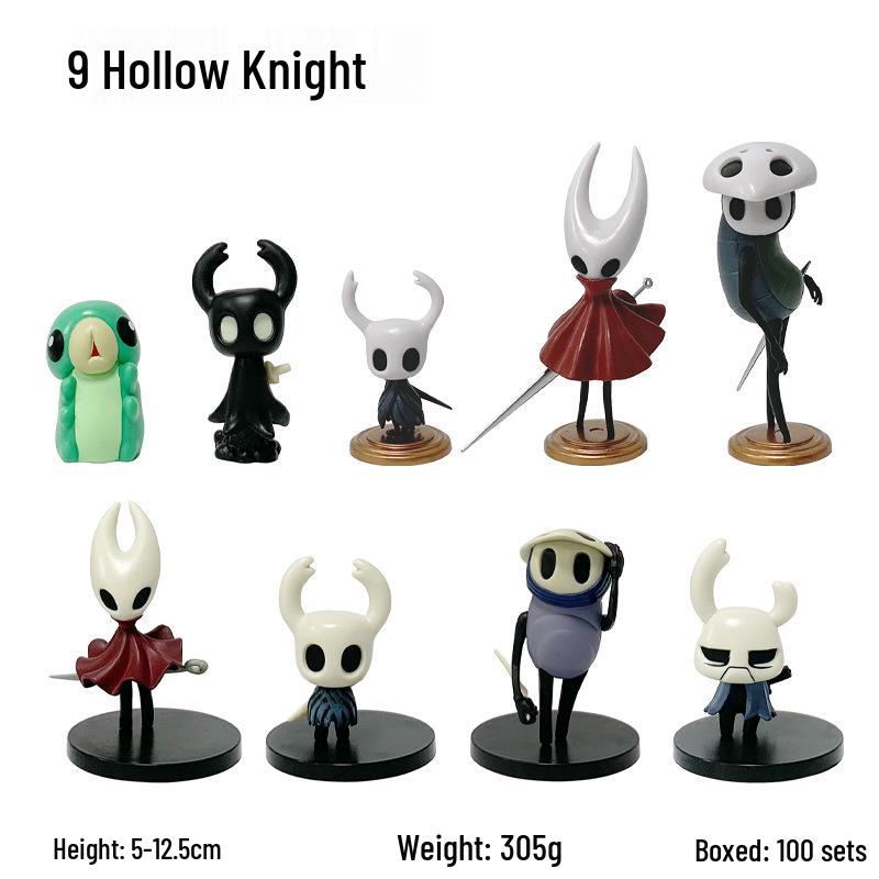 Hollow Knight Battle Edition: Pale Hornet & Quirrel Figurine Set