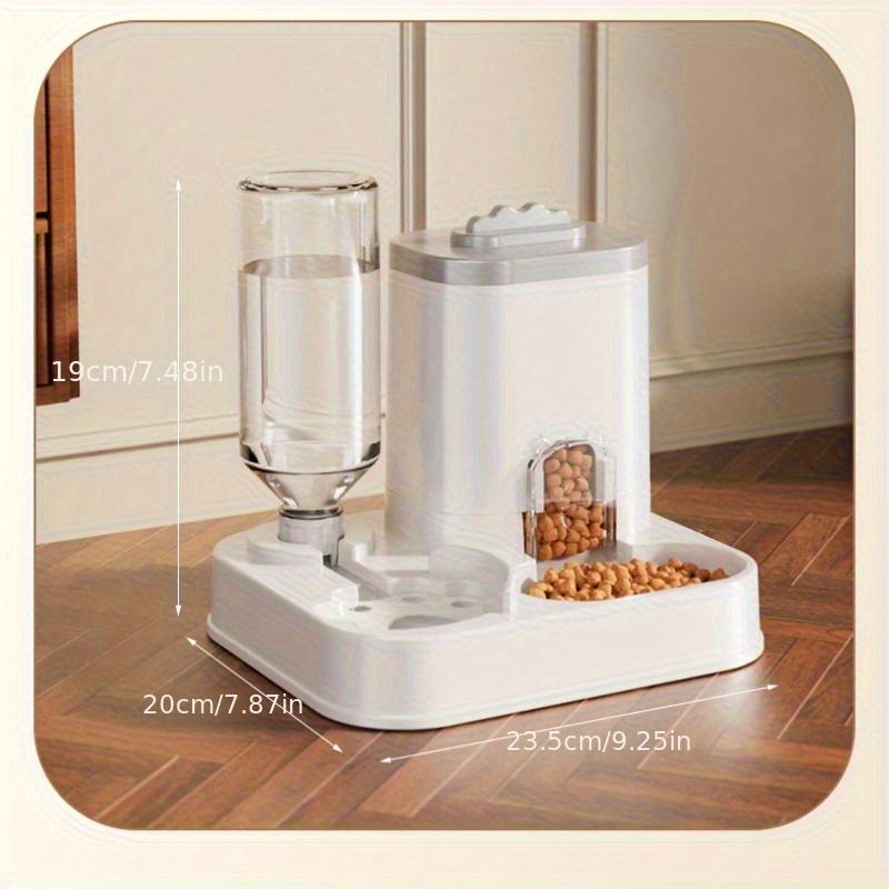 Integrated Automatic Feeder And Water Dispenser for Pets, Suitable for Both Cats And Dogs.