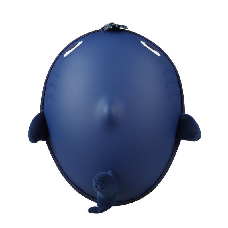 

Adorable Cartoon Shark Hard Shell Backpack For Kids And Toddlers In Bright Colors