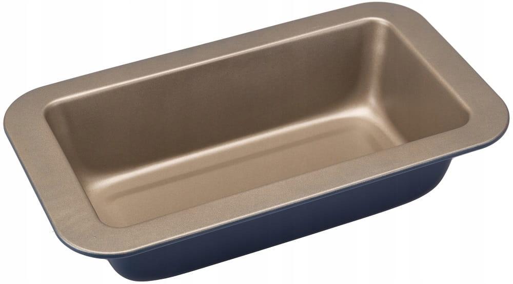 Blacha nieprzywierająca do pieczenia forma 11 x 21cm granatowa
