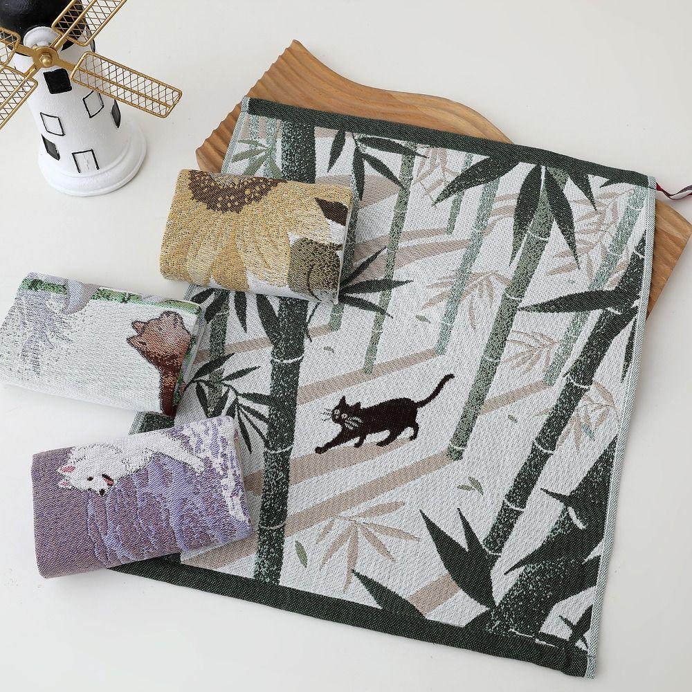 Quick Dry Large Hand Towel 34x40cm Tea Towel New Kitchen Dish Cloth Home Restaurant