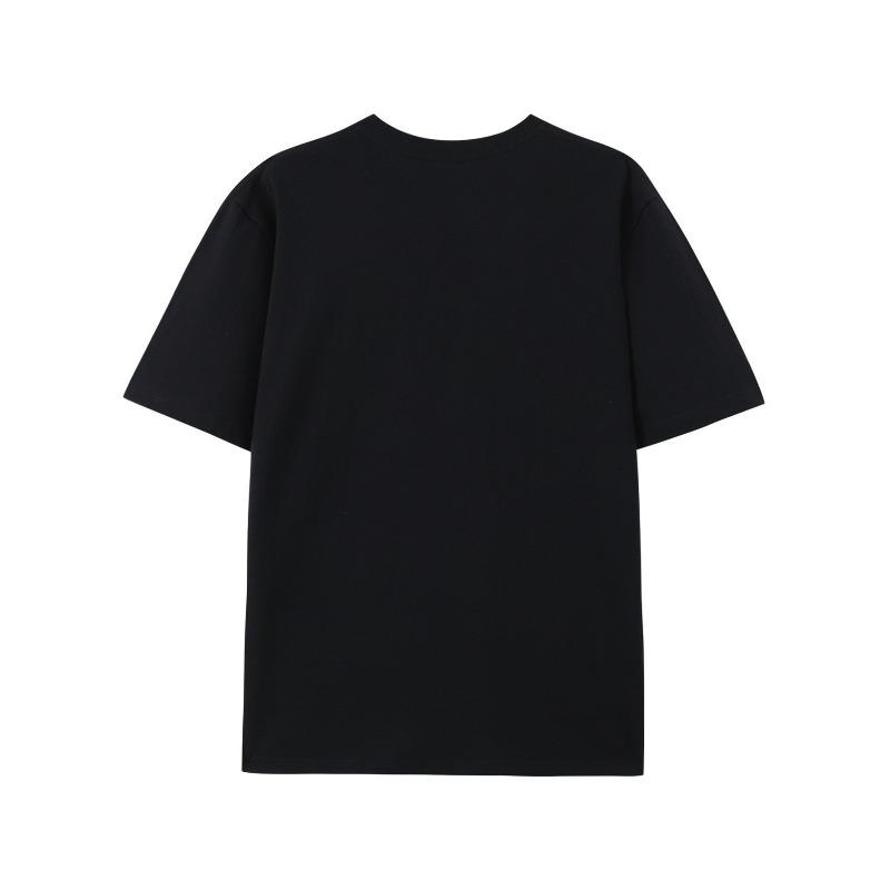 Tailles européennes T-shirt Graphique Vibes Positives pour Homme - Noir Décontracté d'Été avec Design Inspirant, Doux, Col Rond, Lavable en Machine