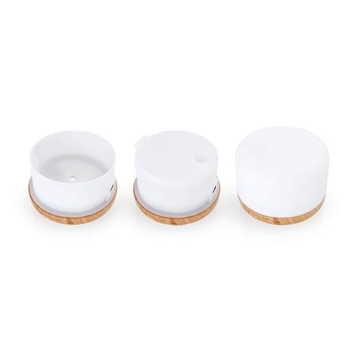 Humidificateur Ultrasonique - Orbegozo - 400 ML - Silencieux - 7 Couleurs - Électrique