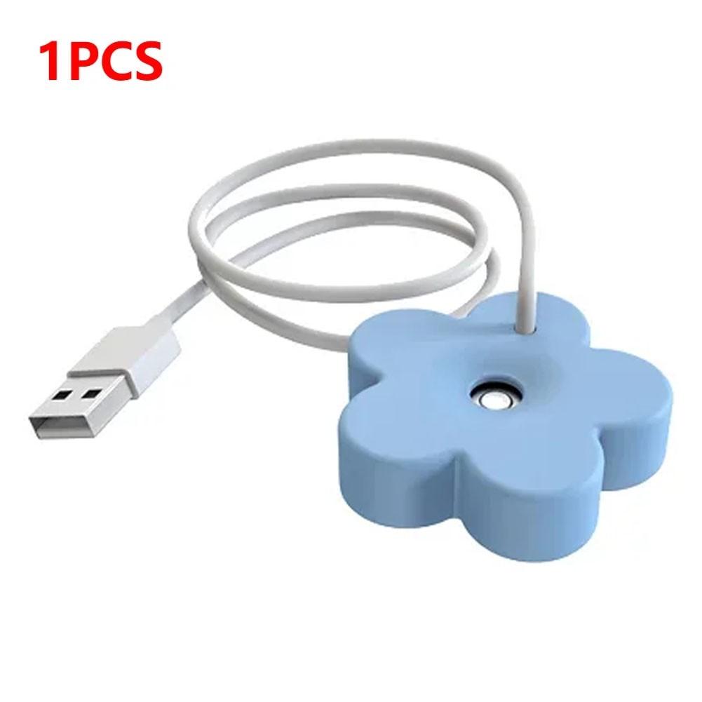 USB Desktop Humidifier Portable Flower Style with Aromatherapy Feature