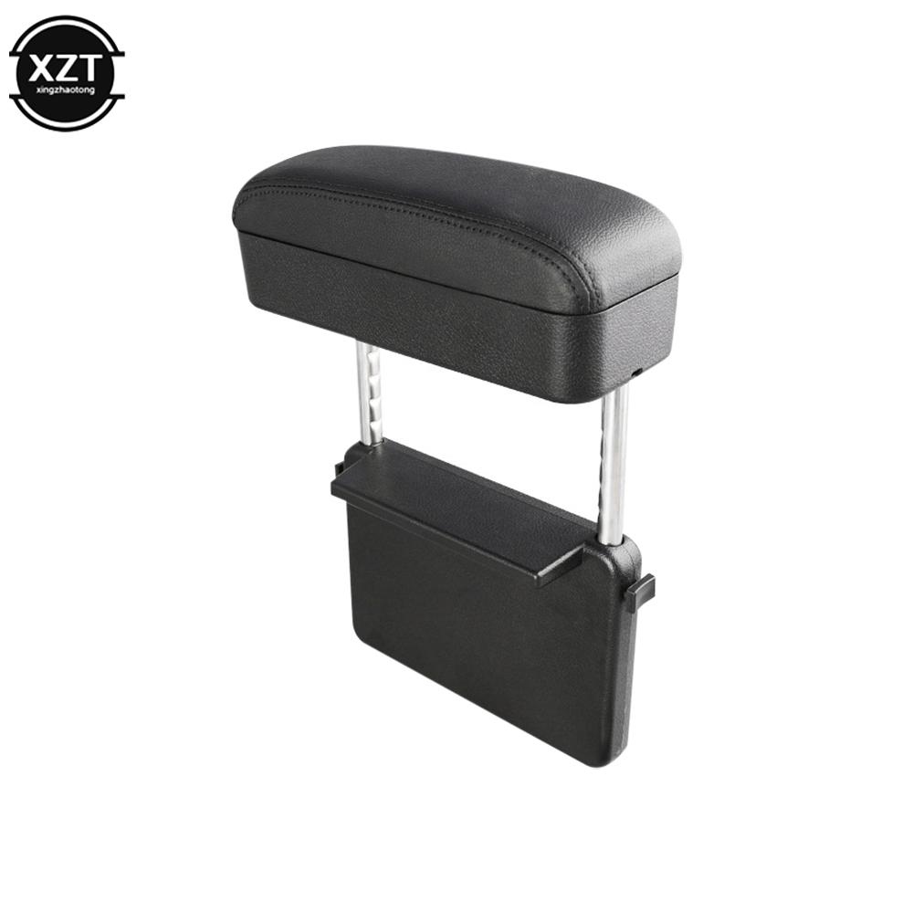 New Universal Car Armrest Box Elbow Support Adjustable Car Center Console Arm Rest Car Styling Auto Seat Gap Organizer Arm Rest