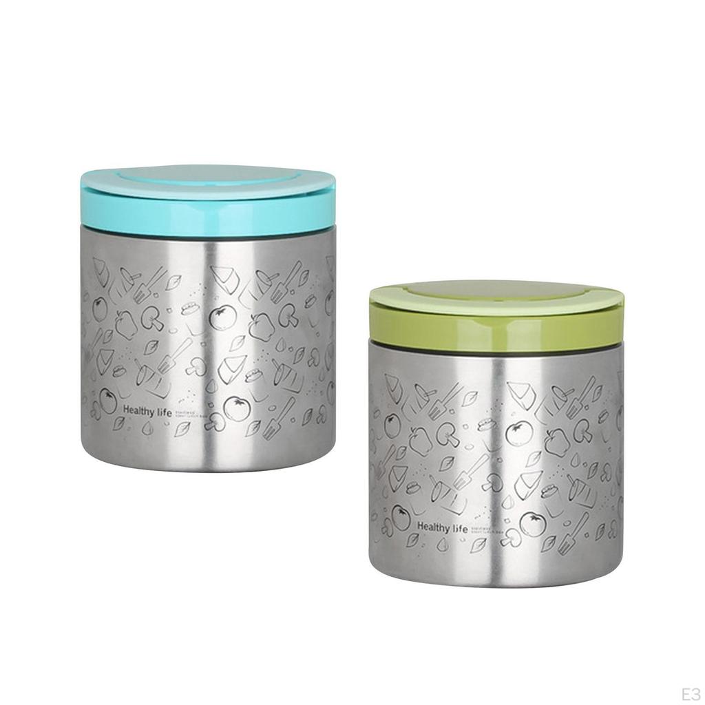 Insulated Lunch Container 630ml Portable Meal Prep Leakproof for Office