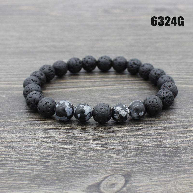 European 2021 Hot-Selling Lava Stone Yoga Bracelet