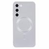 For Samsung Galaxy S23 Phone Case with Lens Protector Compatible with MagSafe Rubberized TPU Case