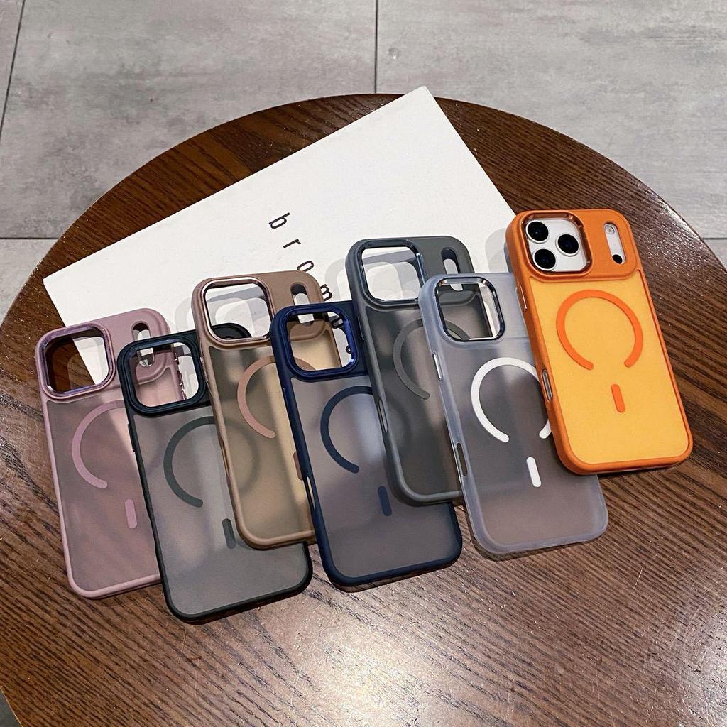 Apple 16 Pro Max Eagle Eye Magnetische Handyhülle: Mattiertes Hautgefühl, Premium Sturzschutz für iPhone 17.