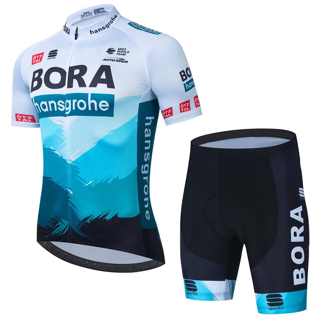 Traje de Ciclismo de Verano BORA Maillot de Manga Corta para Hombre Stock Montaña Transpirable 2026
